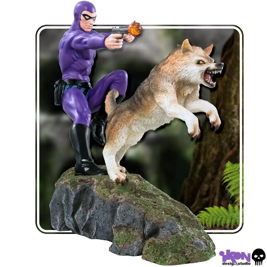 Phantom - Phantom and Devil Purple Suit Statue - Image 10