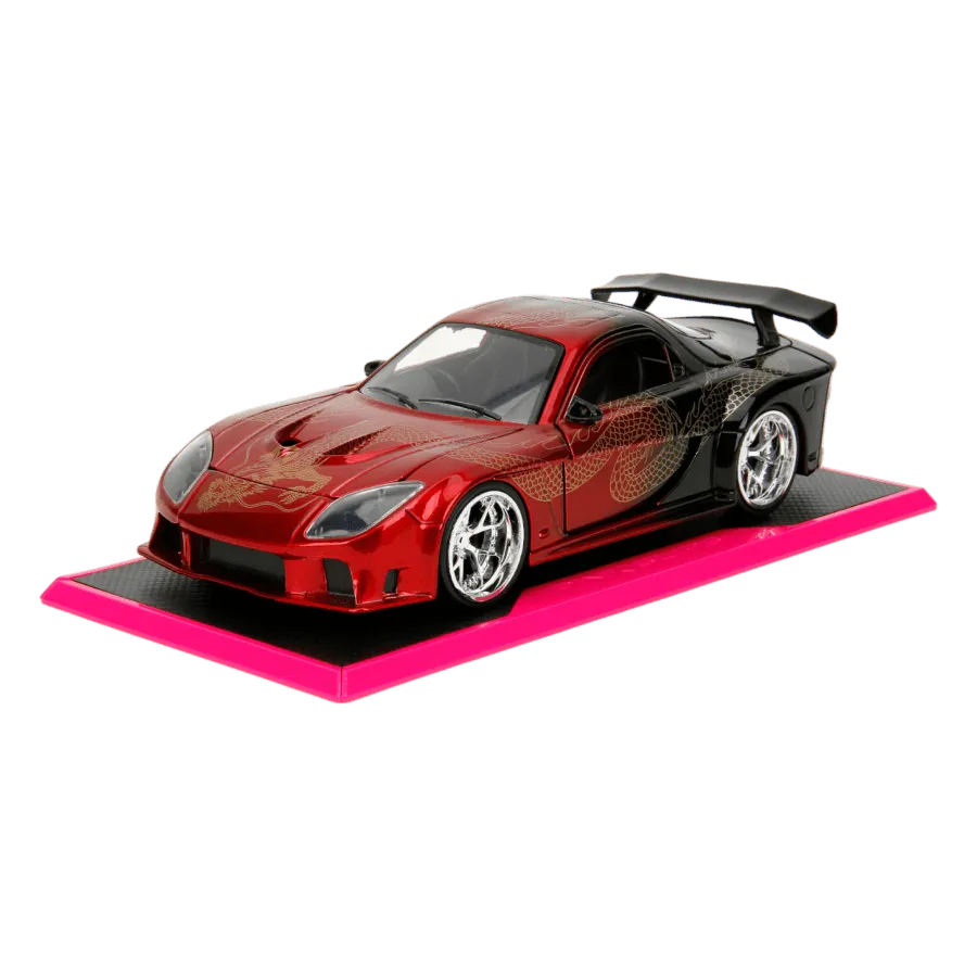 Pink Slips - 1995 Mazda RX7 Widebody 1:24 Scale Diecast Vehicle - Image 2