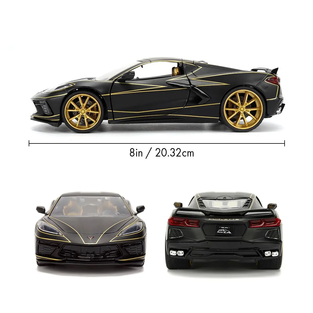 Pink Slips - 2020 Chevrolet Corvette Stingray 1:24 Scale Diecast Vehicle - Image 6
