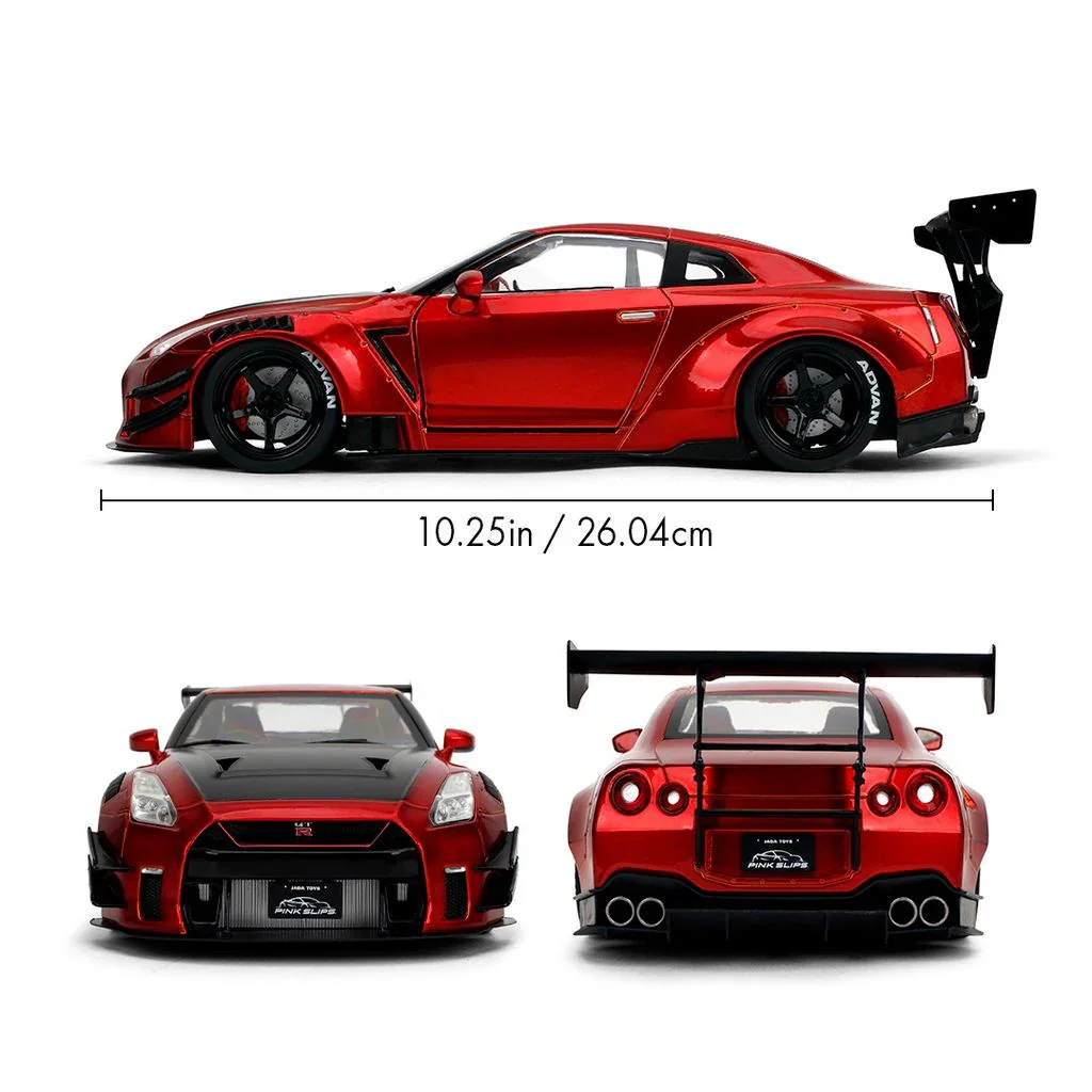 Pink Slips - Nissan GTR R35 Liberty Walk Kit 1.5 1:18 Scale Diecast Vehicle - Image 9