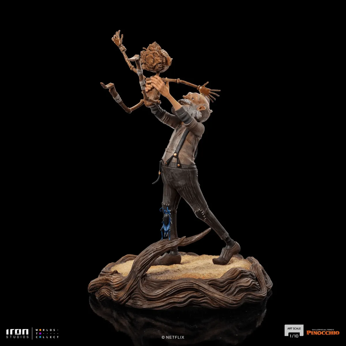 Pinocchio - Gepeto & Pinocchio 1:10 Statue - Image 6