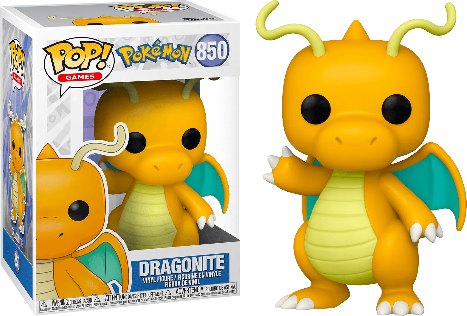 Pokemon - Dragonite Pop! Vinyl [RS]