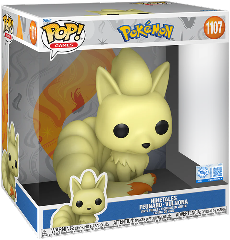 Pokemon - Ninetails 10" Pop! Vinyl [RS] - Image 3