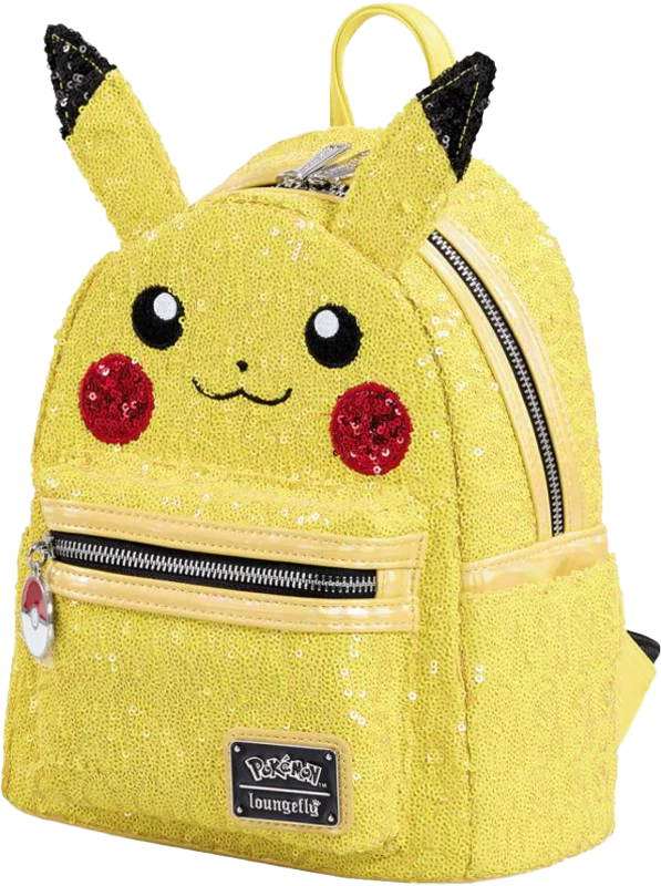 Pokemon - Pikachu Cosplay Sequin Mini Backpack - Image 2