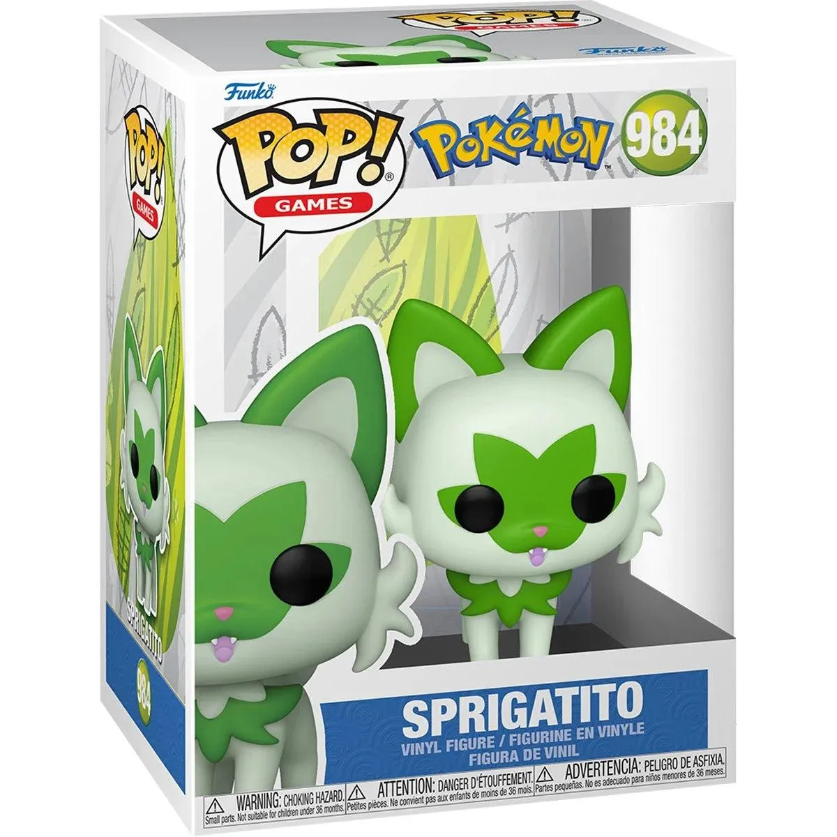 Pokemon - Sprigatito Pop! Vinyl [RS] - Image 3