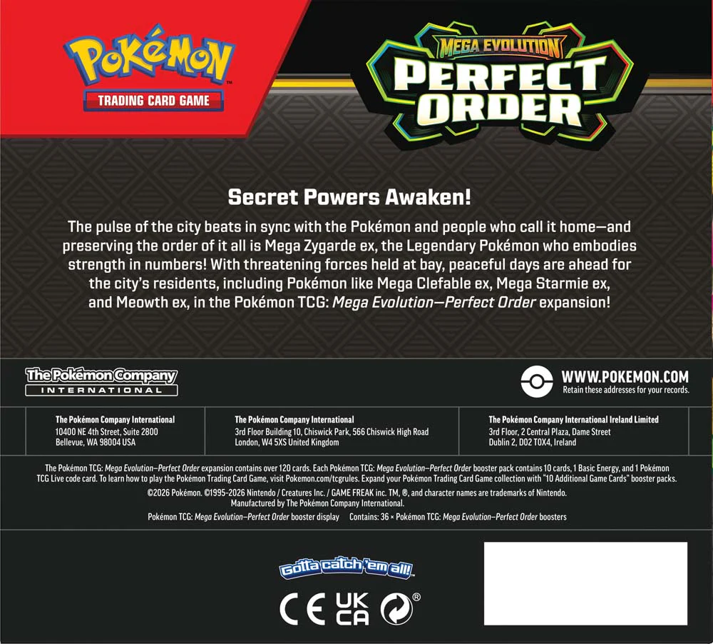 Pokemon TCG: Mega Evolution - Perfect Order Booster Box - Image 2