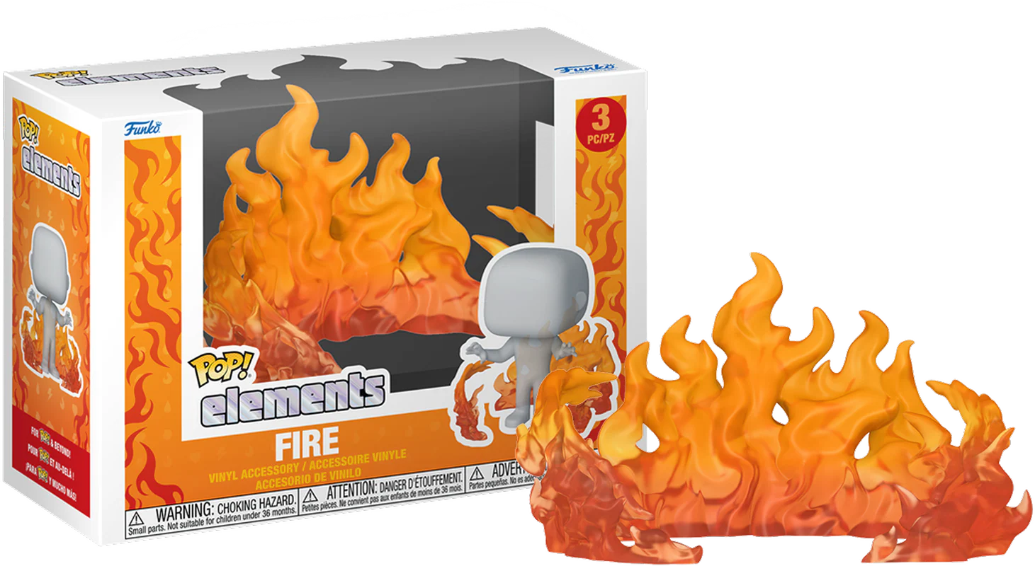 Pop! Elements - Fire Pop! Environment Base