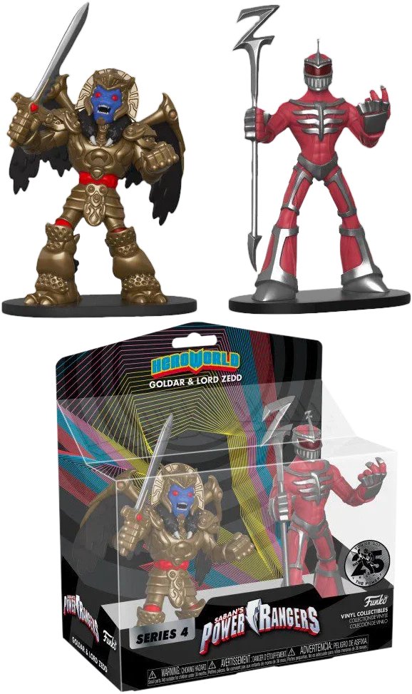 Power Rangers - Hero World Goldar / Zedd 2-pack