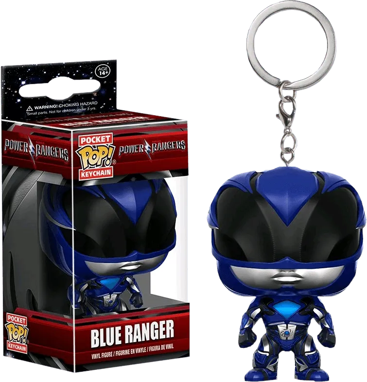 Power Rangers Movie - Blue Ranger Pocket Pop! Keychain