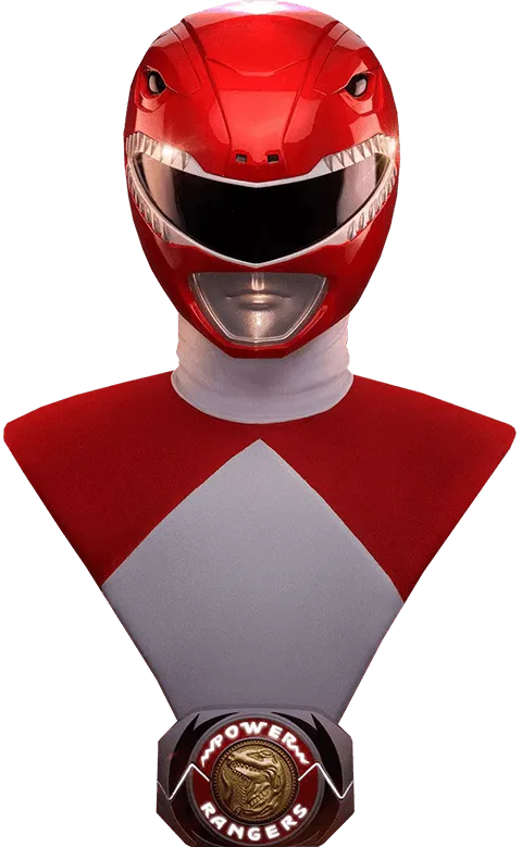 Power Rangers - Red Ranger Life Sized Bust PCS Exclusive