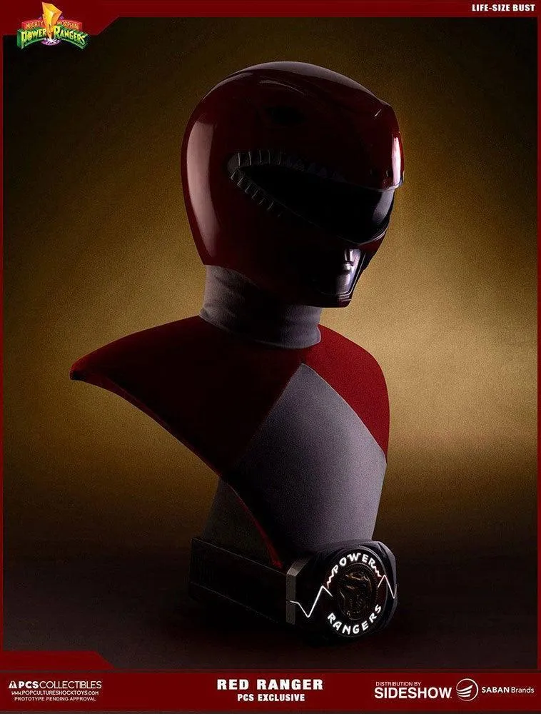 Power Rangers - Red Ranger Life Sized Bust PCS Exclusive - Image 4