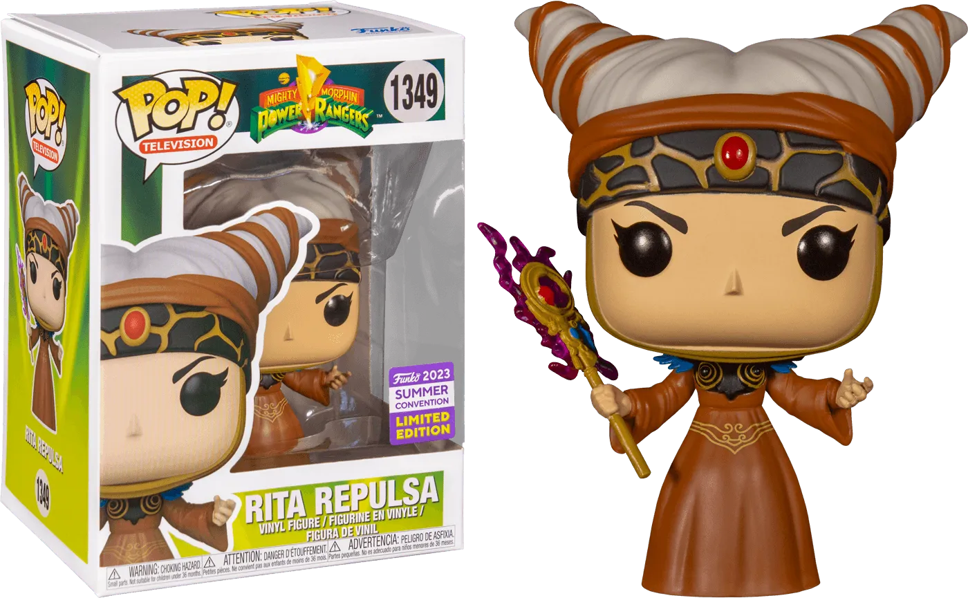 Power Rangers - Rita Repulsa SDCC 2023 US Exclusive Pop! Vinyl [RS]