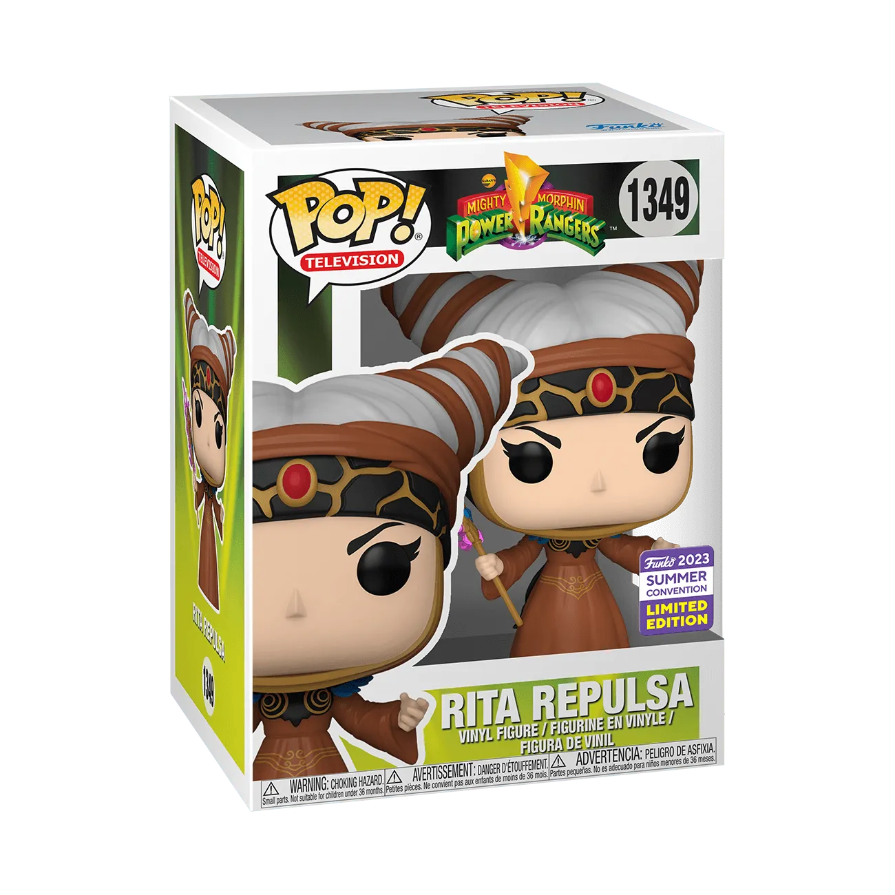 Power Rangers - Rita Repulsa SDCC 2023 US Exclusive Pop! Vinyl [RS] - Image 3