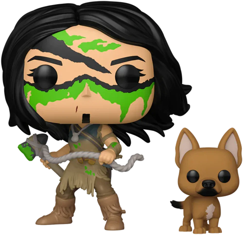 Prey (2022) - Naru with Sarii Glow-in-the-Dark Pop! Plus Vinyl - Image 2