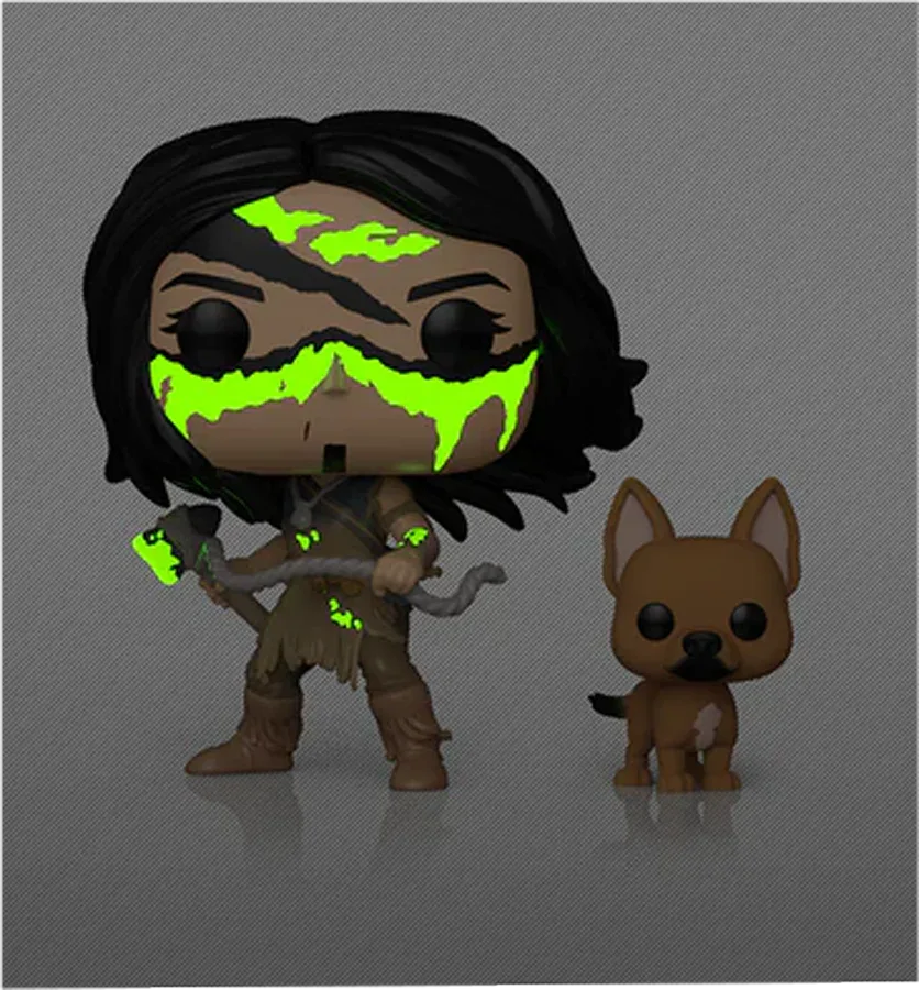 Prey (2022) - Naru with Sarii Glow-in-the-Dark Pop! Plus Vinyl - Image 3