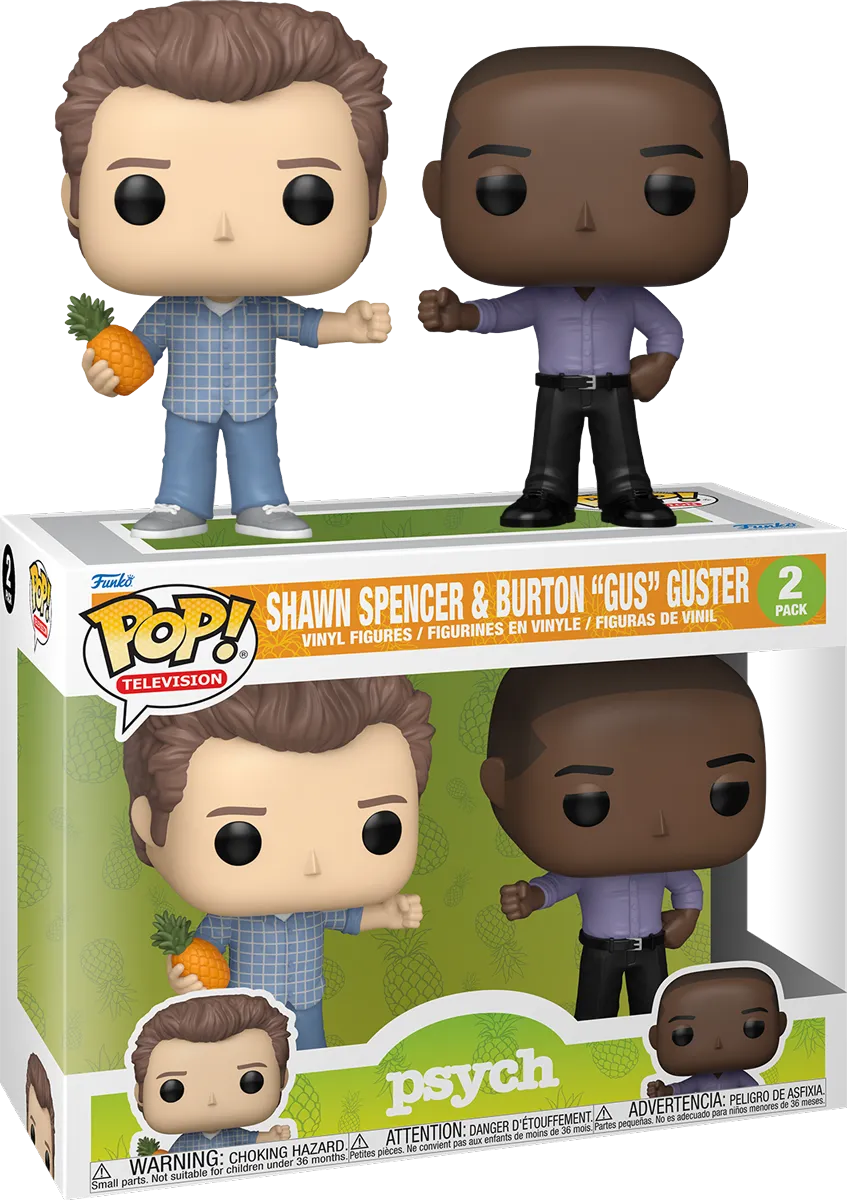 Psych - Shawn & Gus Pop! Vinyl 2-Pack