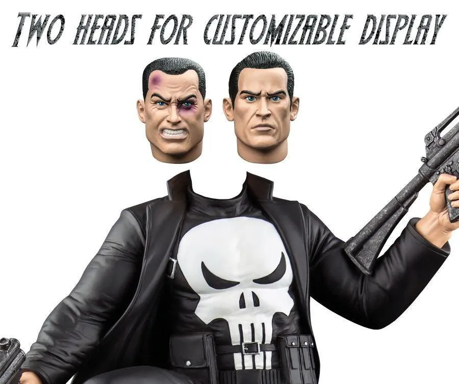 Punisher - 1:6 Scale Limited Edition Statue with interchangeable head - Image 7