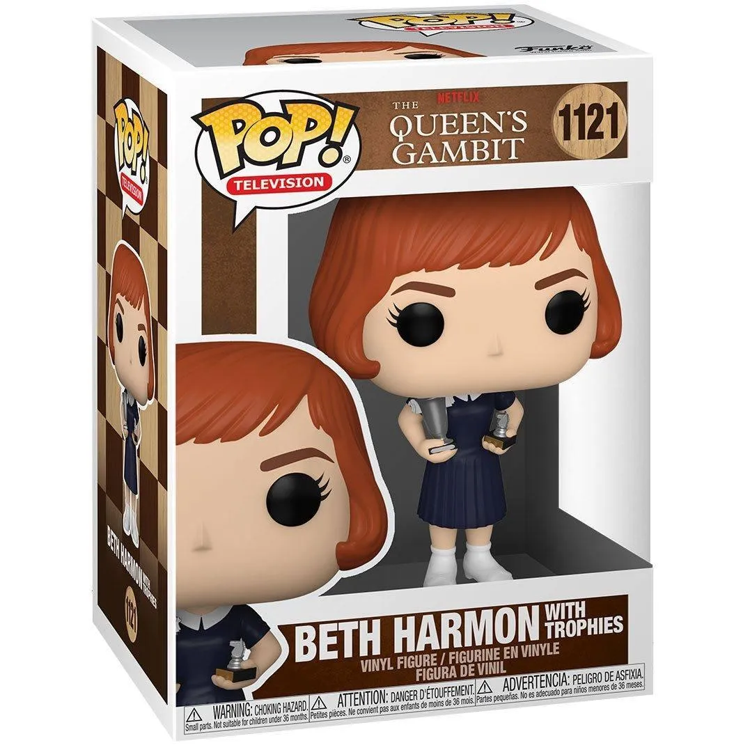Queen's Gambit - Beth Harmon with Trophies Pop! Vinyl - Image 3