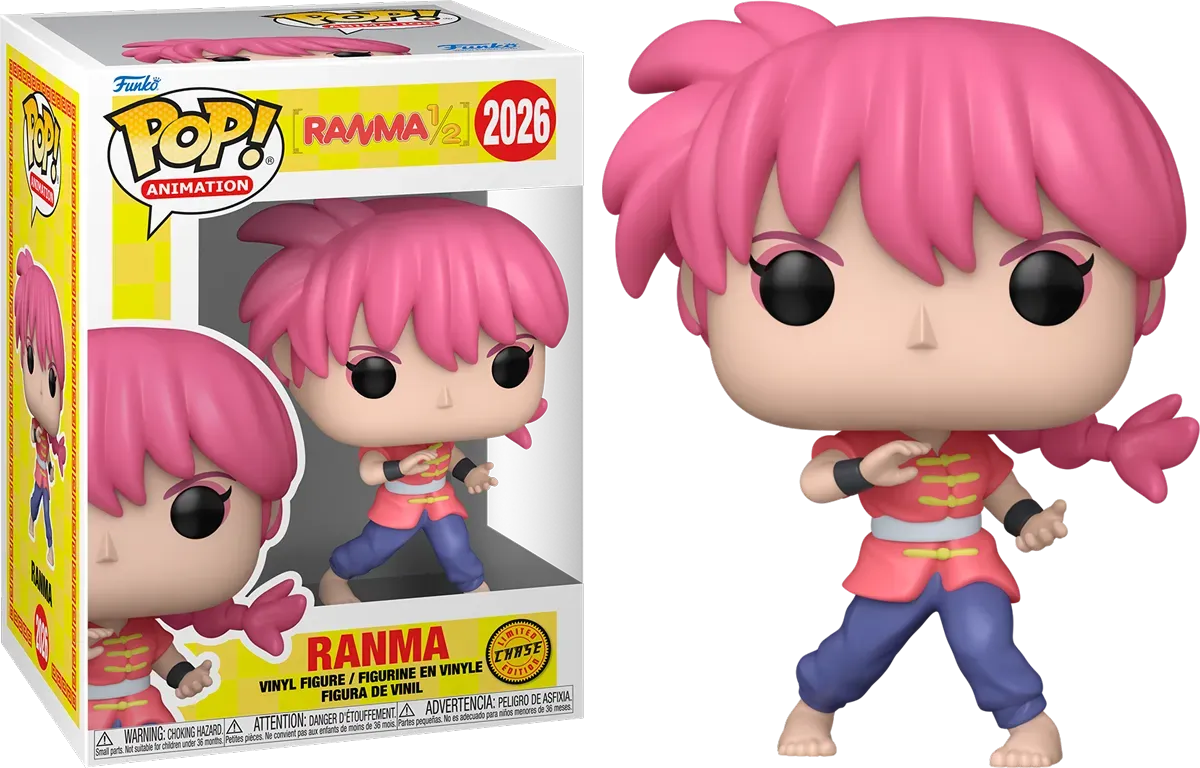 Ranma 1/2 - Ranma Pop! Vinyl - Chase Bundle
