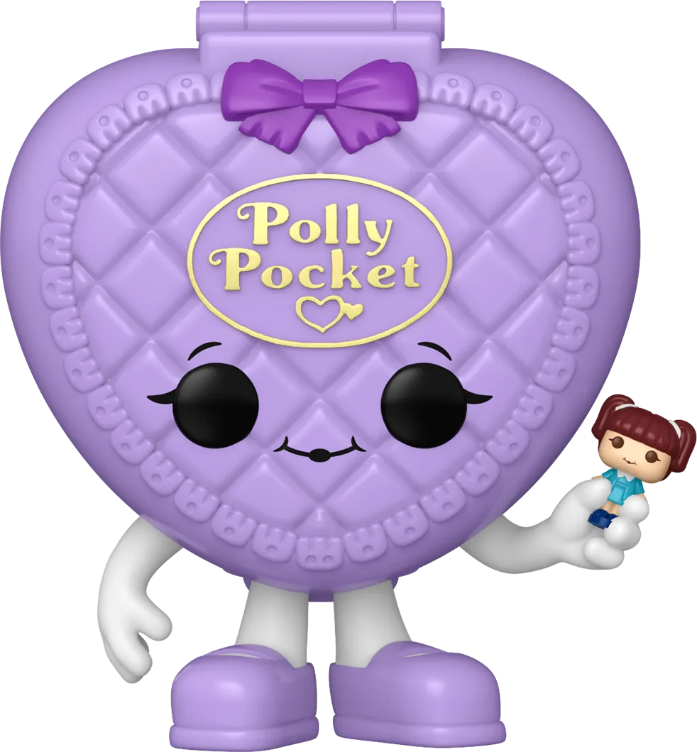 Retro Toys: Polly Pocket - Heart Shell (Purple) Pop! Vinyl - Image 2