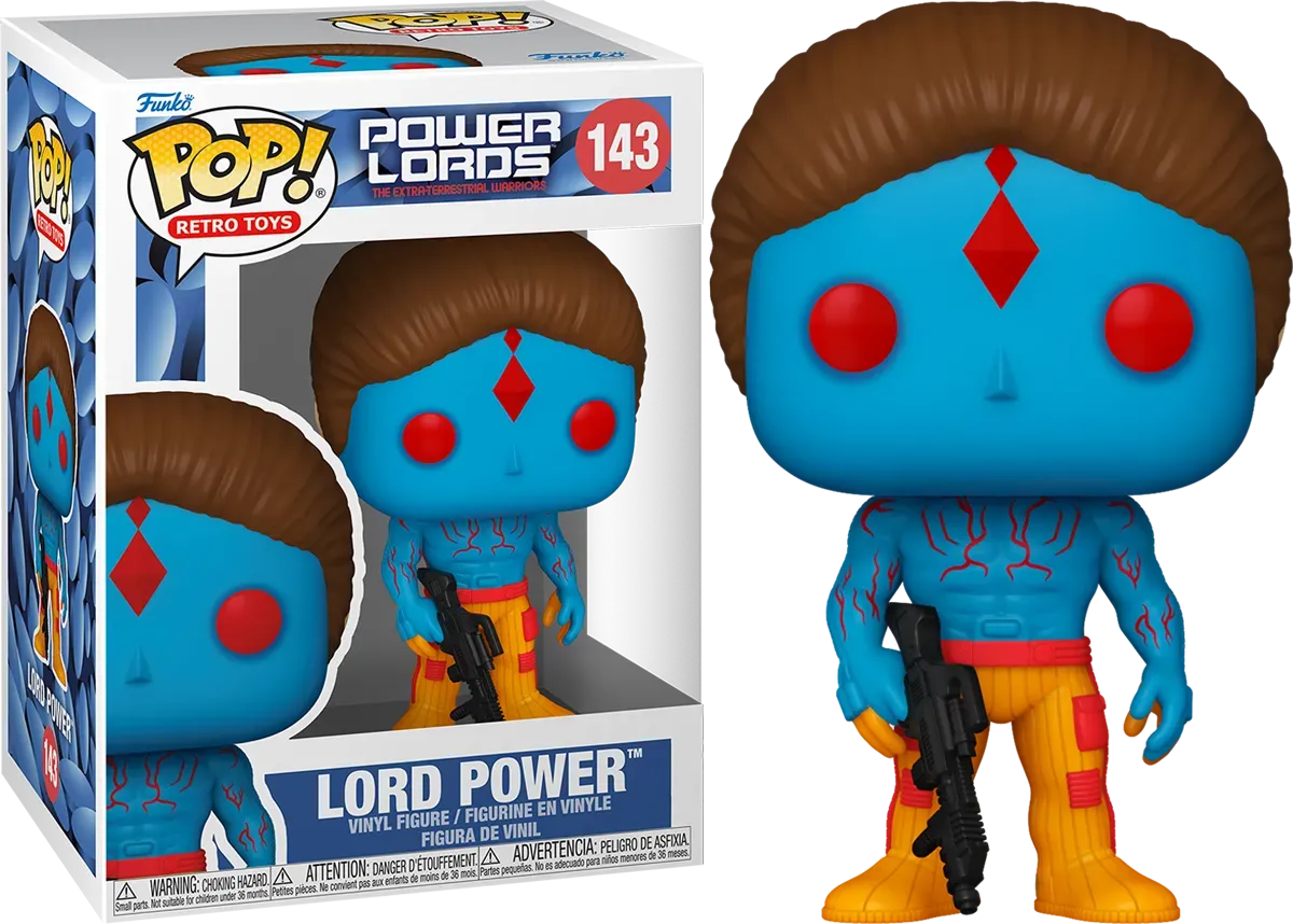 Retro Toys: Power Lords - Lord Power Pop! Vinyl