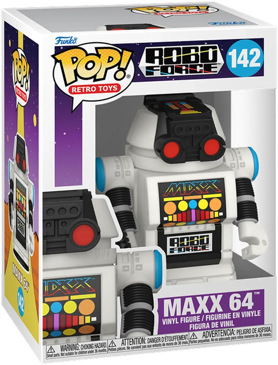 Retro Toys: RoboForce - Maxx 64 Pop! Vinyl - Image 3