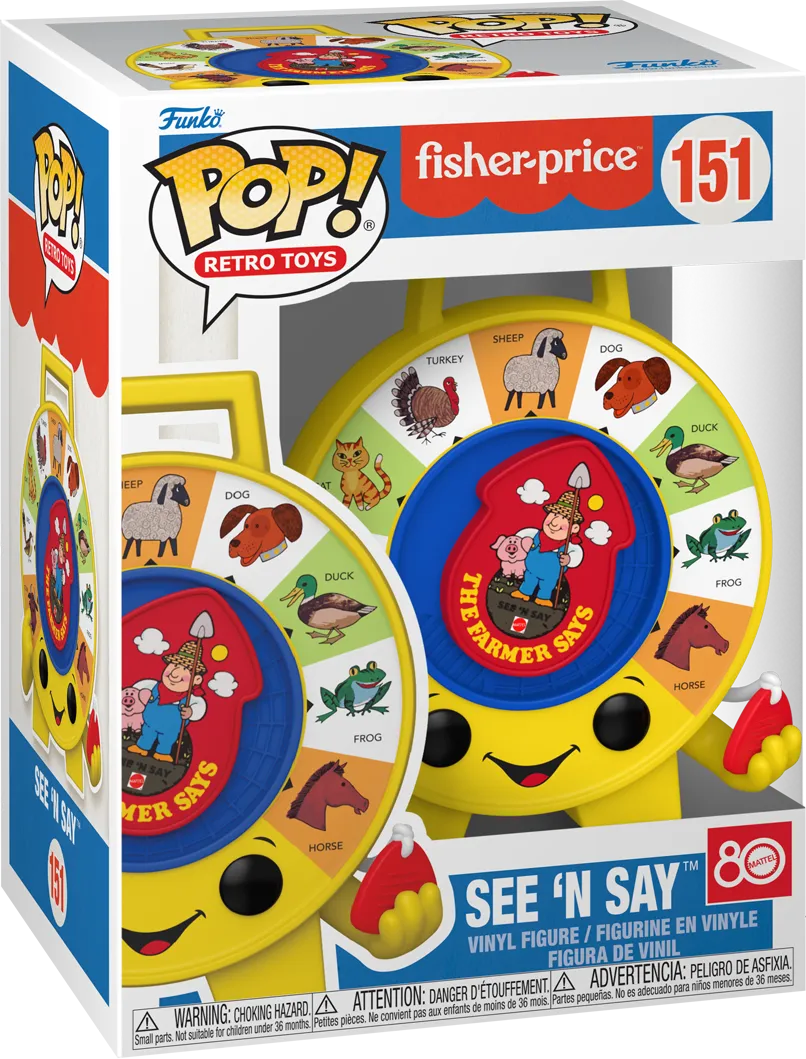 Retro Toys - See 'n Say Pop! Vinyl - Image 3