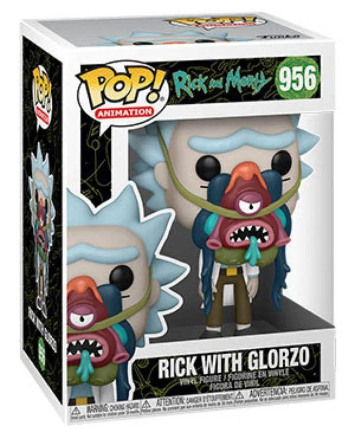 Rick and Morty - Rick with Glorzo Pop! Vinyl - Image 3