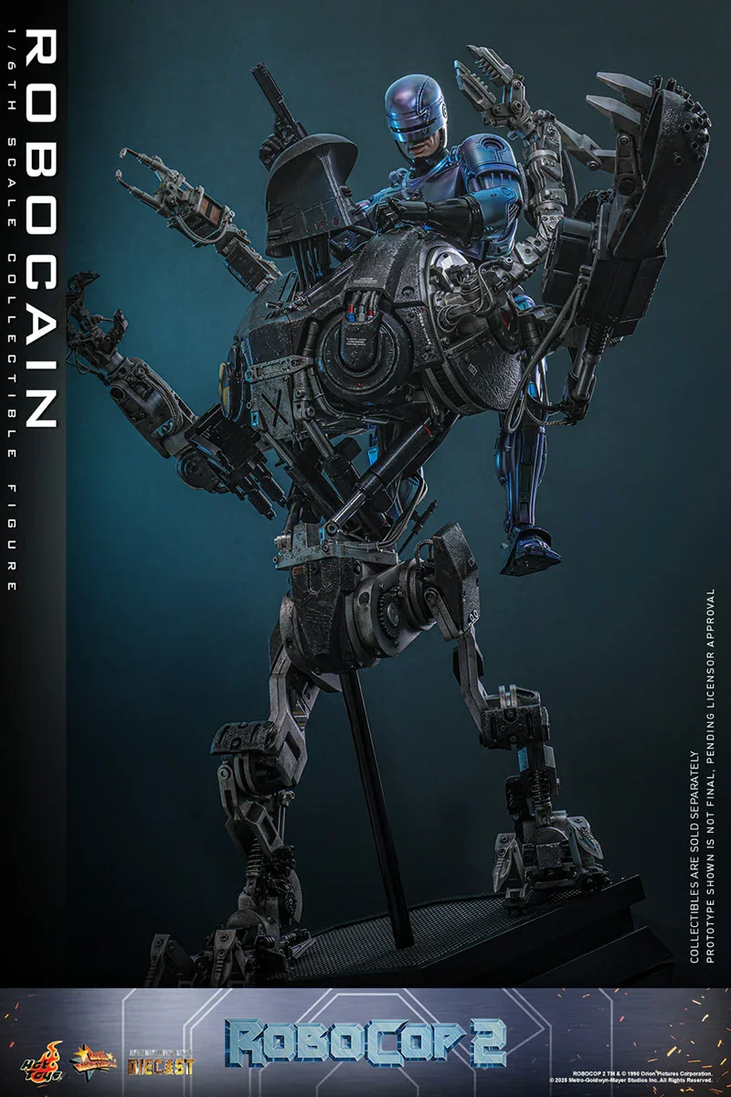 RoboCop 2 - RoboCain DieCast 1:6 Scale Collectable Action Figure - Image 7