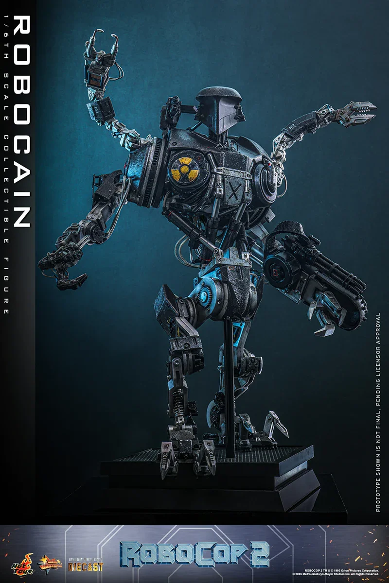 RoboCop 2 - RoboCain DieCast 1:6 Scale Collectable Action Figure - Image 8