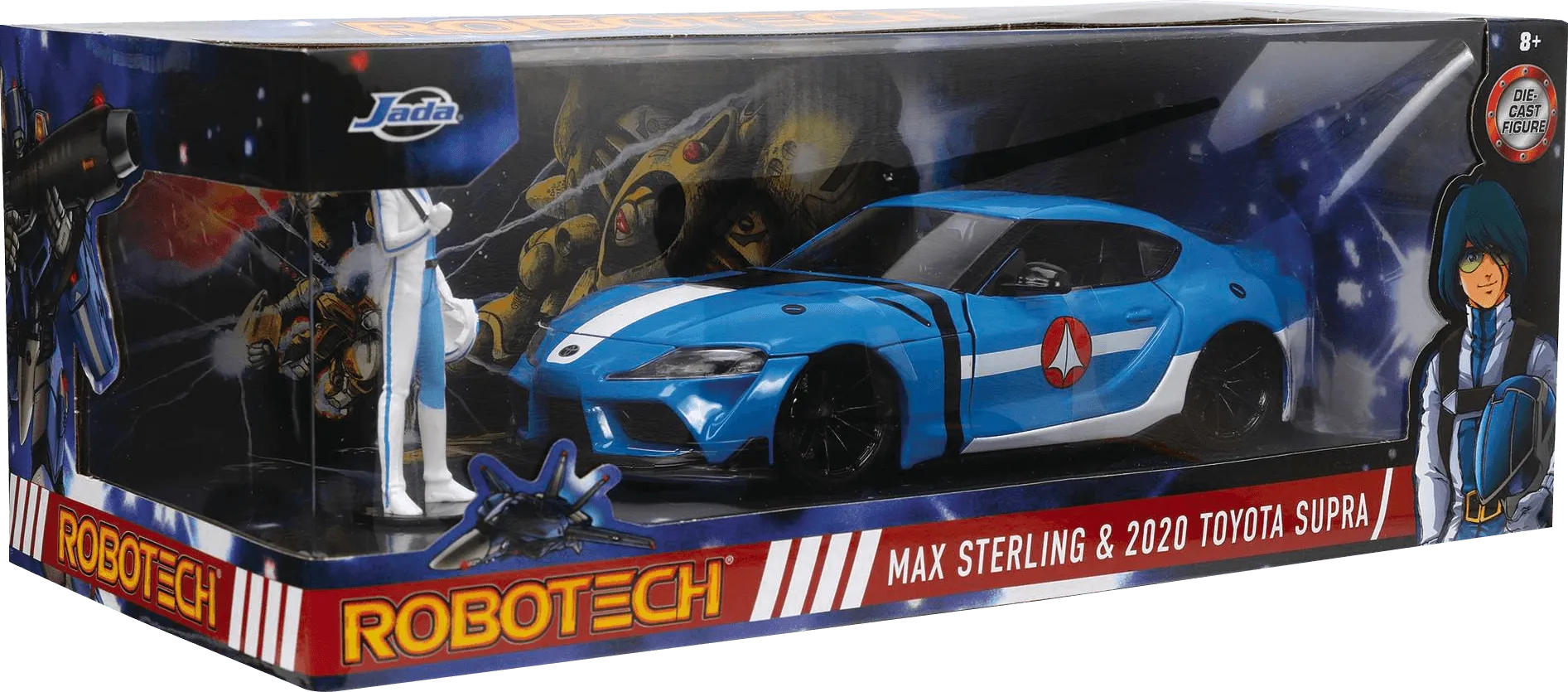 Robotech - 2020 Toyota Supra with Max 1:24 Scale Set