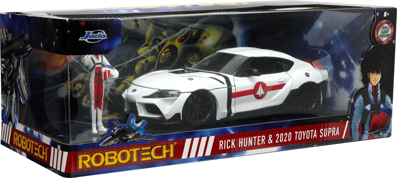 Robotech - Rick & 2020 Toyota Supra 1:24 Scale