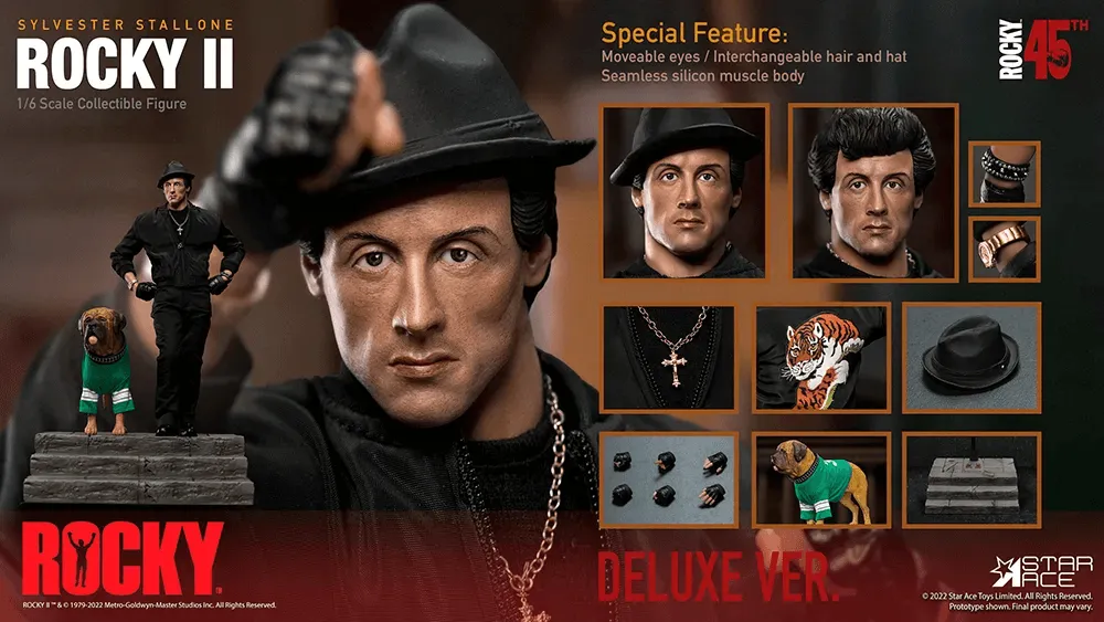 Rocky 2 - Rocky Balboa Deluxe 1:6 Scale Action Figure - Image 12