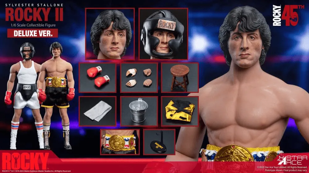 Rocky 2 - Rocky (Boxer) Deluxe 1:6 Action Figure - Image 15