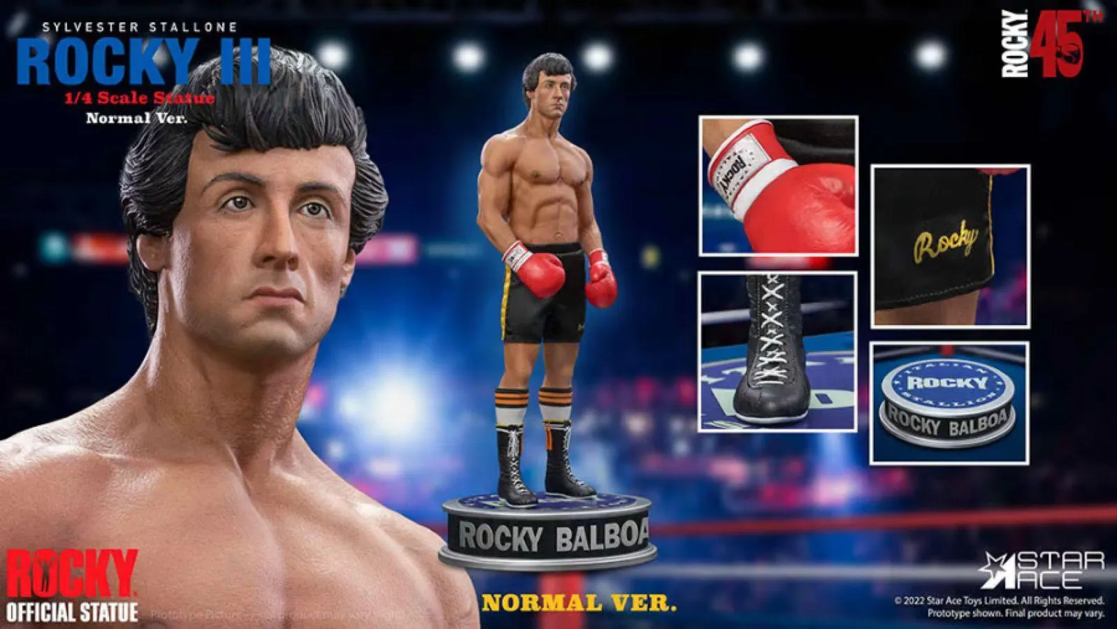 Rocky 3 - Rocky 1:4 Scale Statue - Image 5