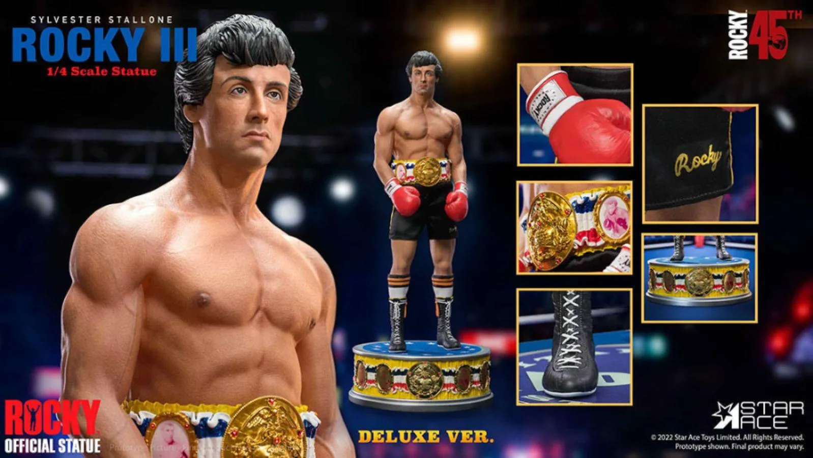 Rocky 3 - Rocky Deluxe 1:4 Scale Statue - Image 6