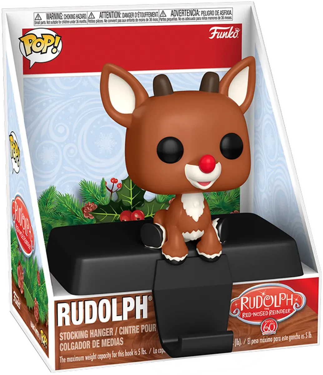 Rudolph - Rudolph Pop! Edge-Sitter Stocking Hanger - Image 3