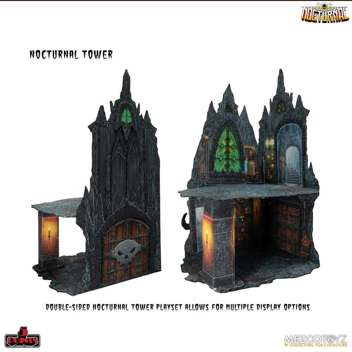 Rumble Society - Doc Nocturnal Tower Playset - Image 3