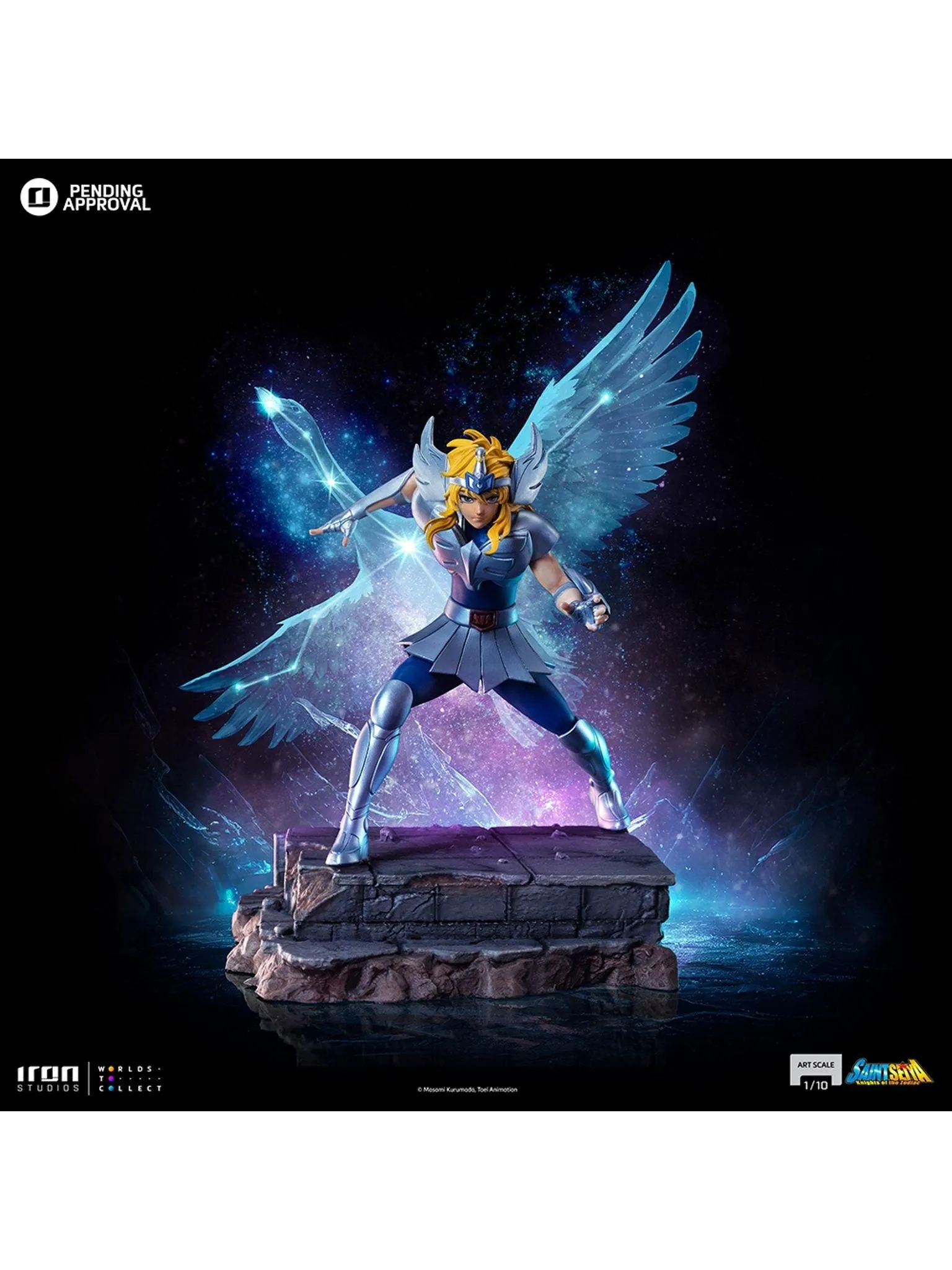 Saint Seiya - Cygnus Hyoga 1:10 Scale Statue - Image 2