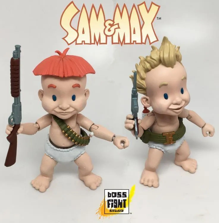 Sam and Max - Rubber Pants Commandos H.A.C.K.S. Action Figure - Image 2