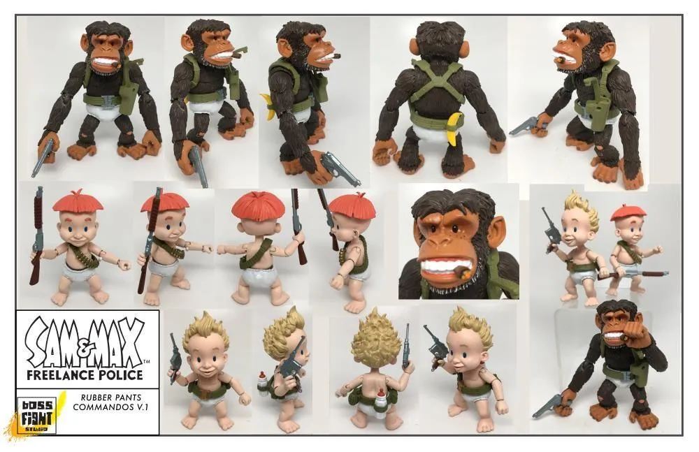Sam and Max - Rubber Pants Commandos H.A.C.K.S. Action Figure - Image 5