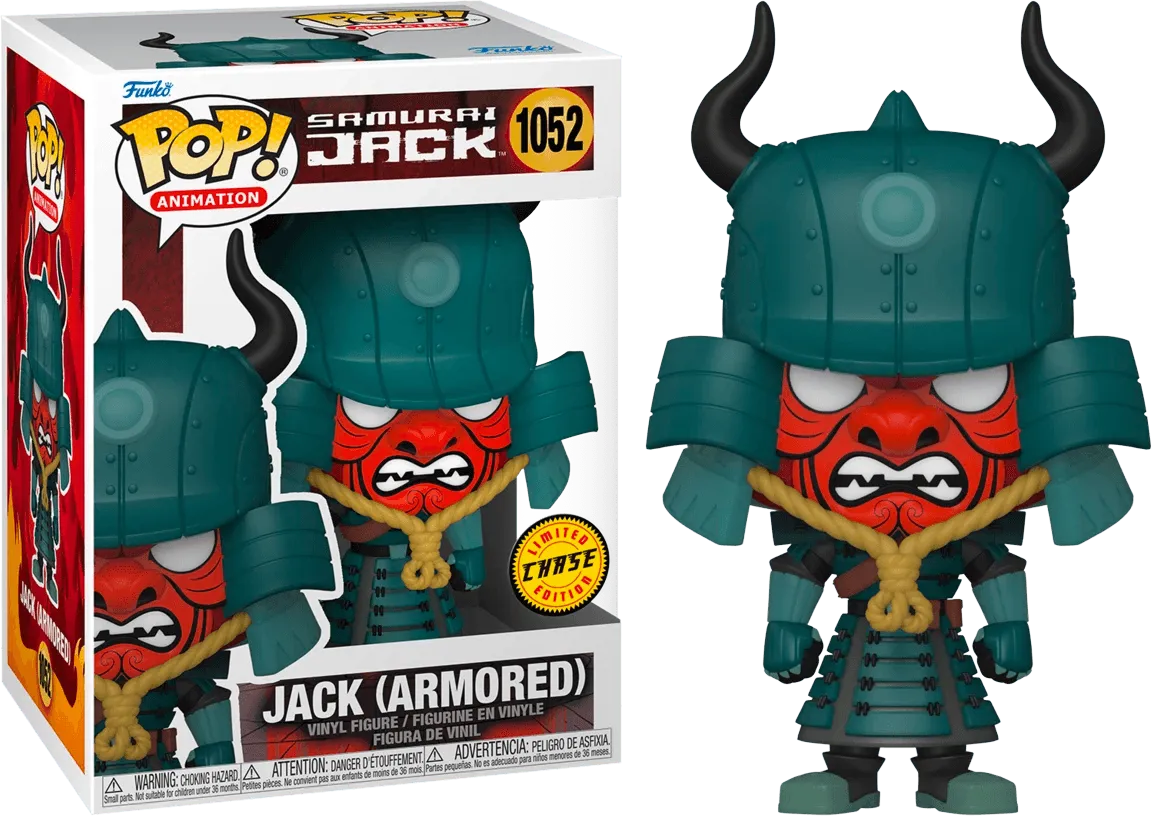 Samurai Jack - Jack Armored (with chase) Pop! Vinyl - Image 2