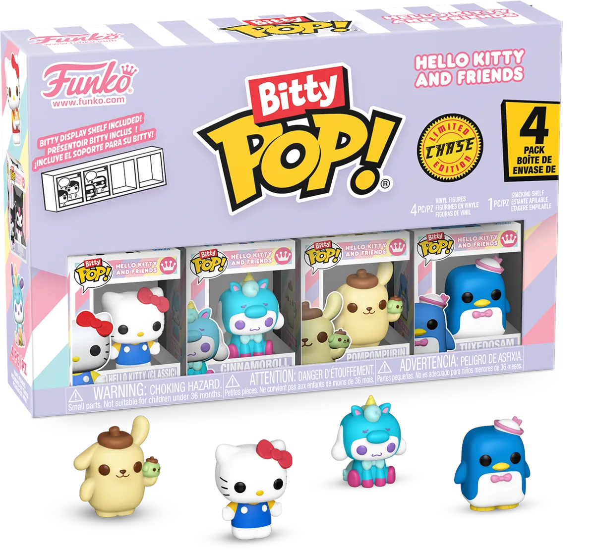 Sanrio - Hello Kitty Bitty Pop! 4-Pack