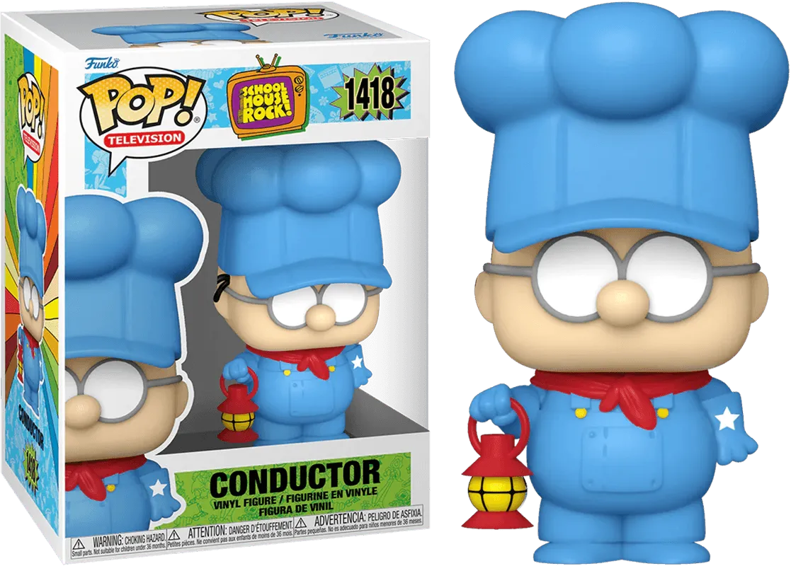 Schoolhouse Rock - Conductor Pop! Vinyl