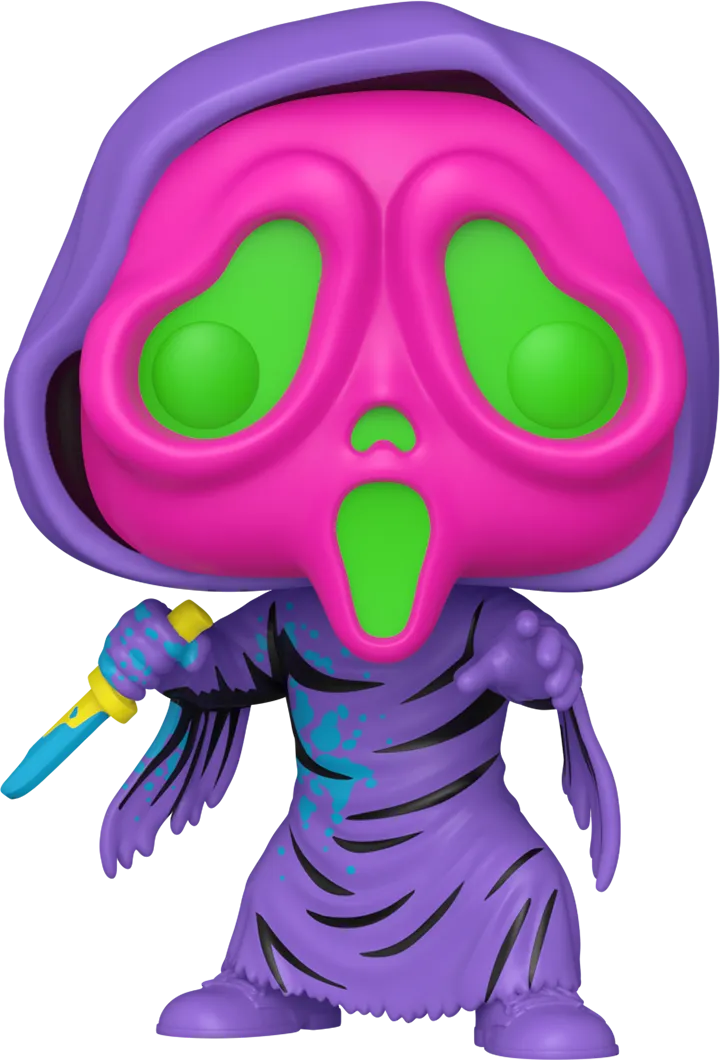 Scream - Ghost Face US Exclusive Blacklight Pop! Vinyl [RS] - Image 2