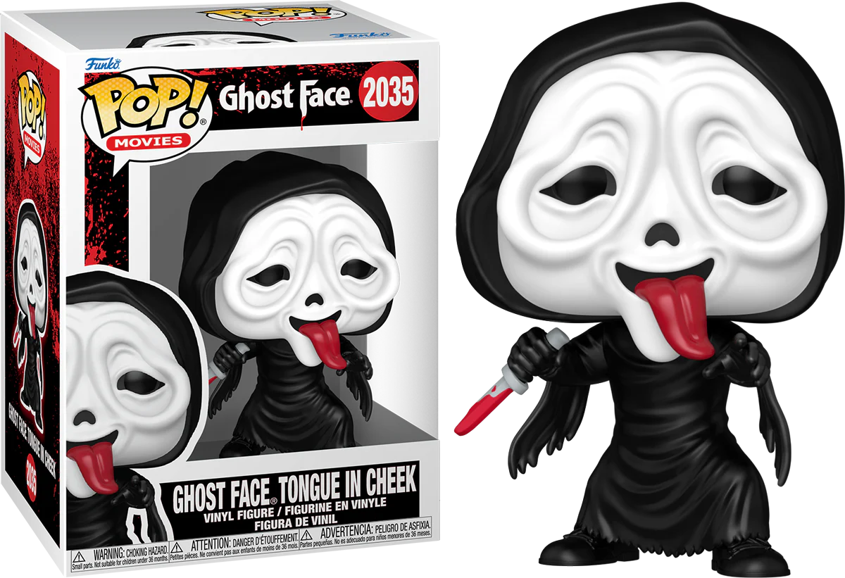 Scream - Ghostface with Tongue Pop! Vinyl