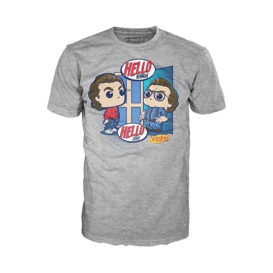 Seinfeld - Jerry & Newman Pop! Tee