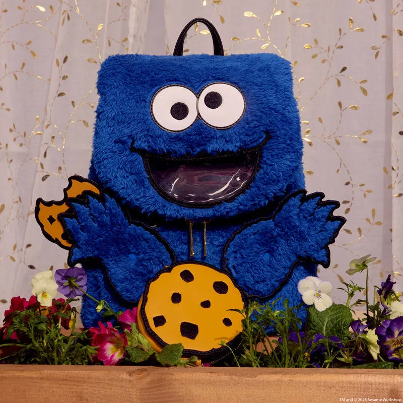Sesame Street - Cookie Monster Plush Mini Backpack - Image 2