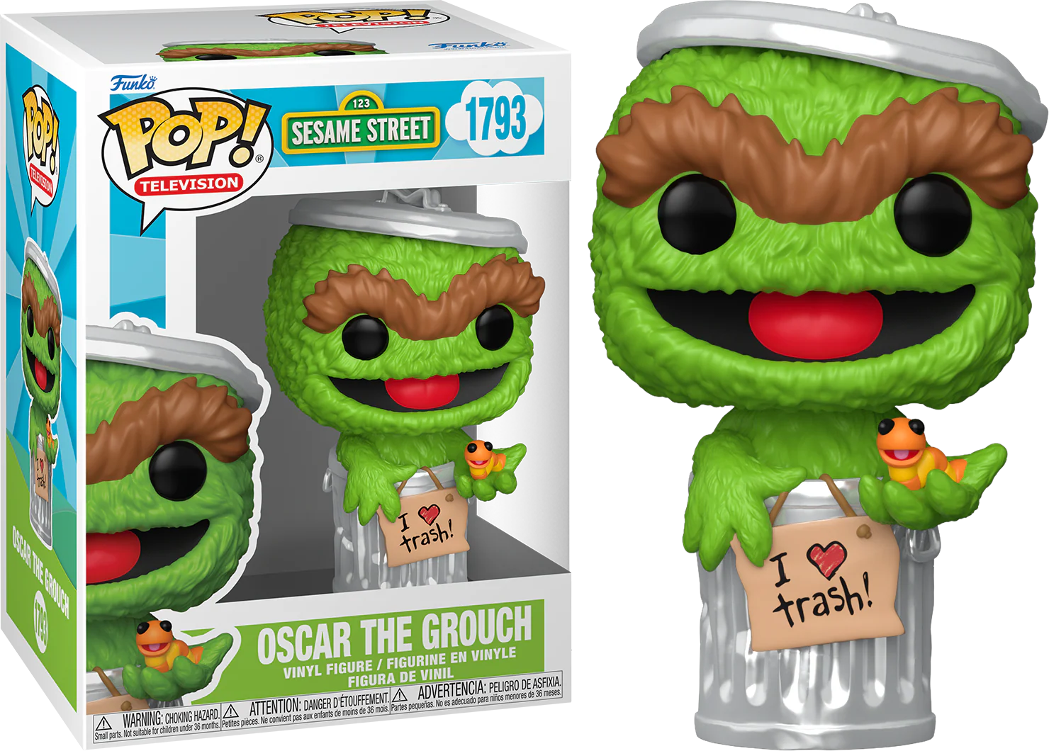 Sesame Street - Oscar the Grouch Pop! Vinyl