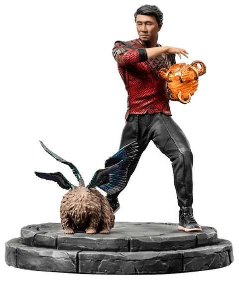 Shang-Chi and the Legend of the Ten Rings - Shang-Chi & Morris 1:10 Scale Statue
